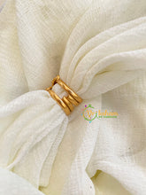 Premium AD Stone Toe Rings -Sun-White Stone-G10007